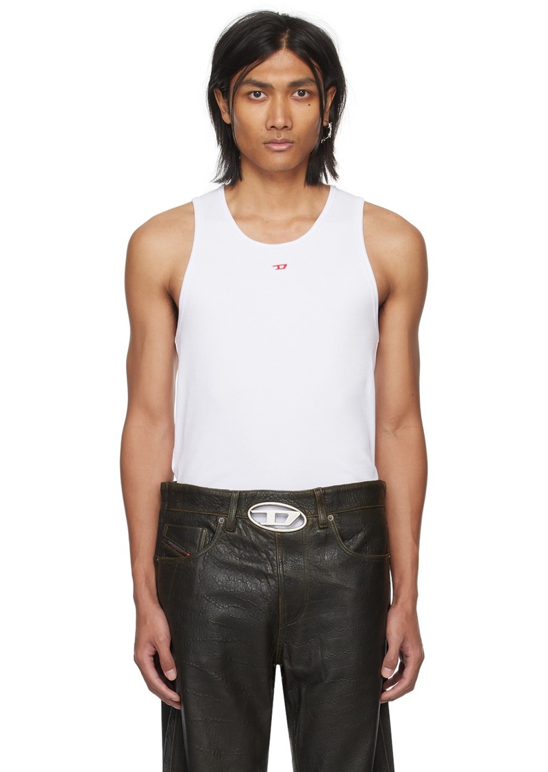 Diesel White T-Lifty-D Tank Top