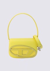 DIESEL YELLOW LEATHER 1DR SHOULDER BAG