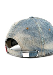 Diesel C-Yasu distressed-finish denim cap