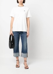 Diesel embroidered-logo cotton T-shirt