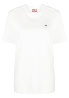 Diesel embroidered-logo cotton T-shirt