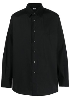 Diesel embroidered-logo detail shirt