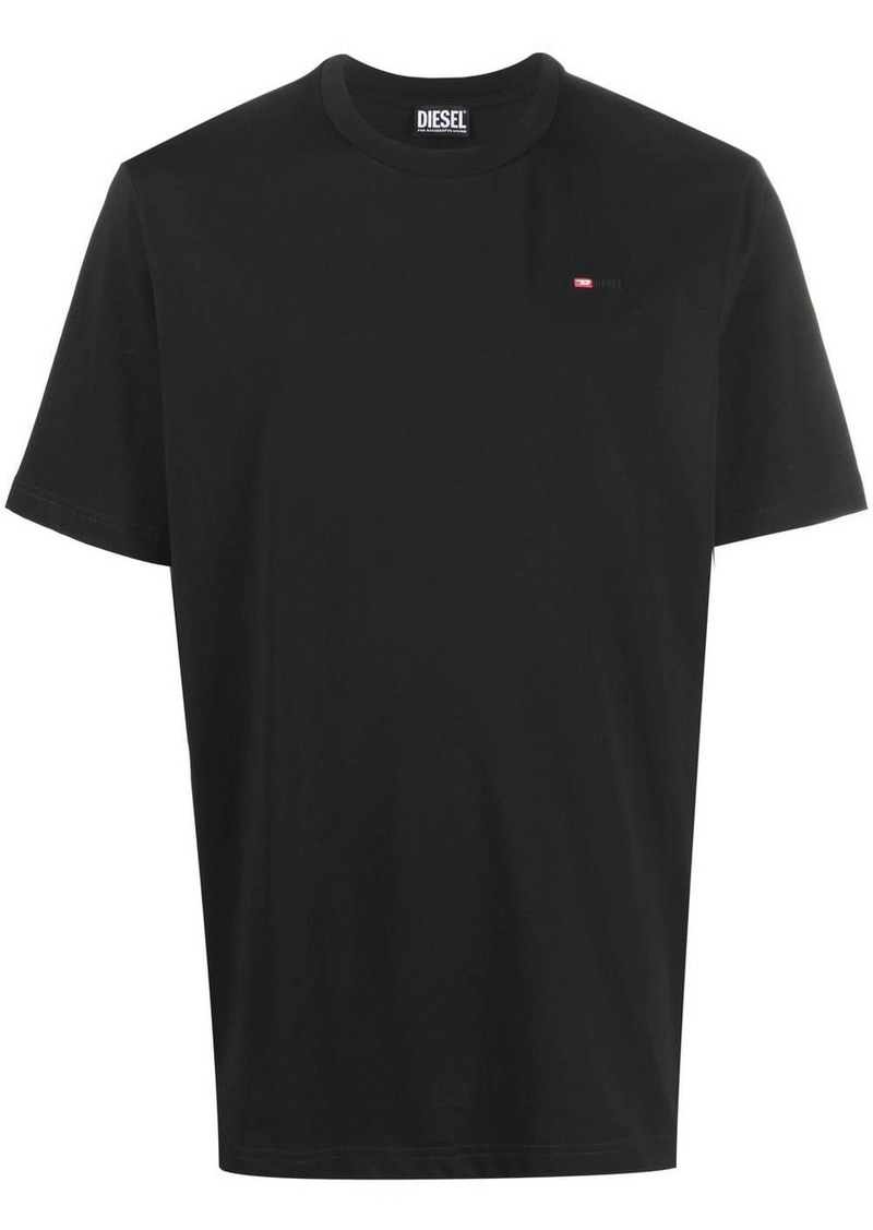 Diesel T-Just-Microdiv logo-embroidered T-shirt