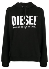 Diesel F-ANG logo print hoodie