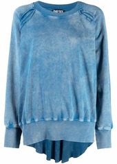 Diesel F-Roxxy-B1 marbled-effect cotton sweatshirt
