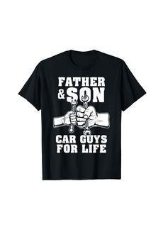 Diesel Father And Son Car Guys For Life Cute Car Mechanic T-Shirt