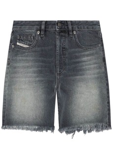 Diesel De-Amy frayed-edge denim shorts