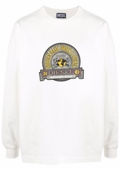 Diesel graphic-print cotton sweatshirt