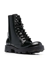 Diesel D-Hammer W lace-up leather boots