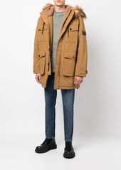 Diesel W-Jorg-Nw hooded parka coat