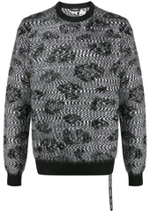 Diesel intarsia knit jumper
