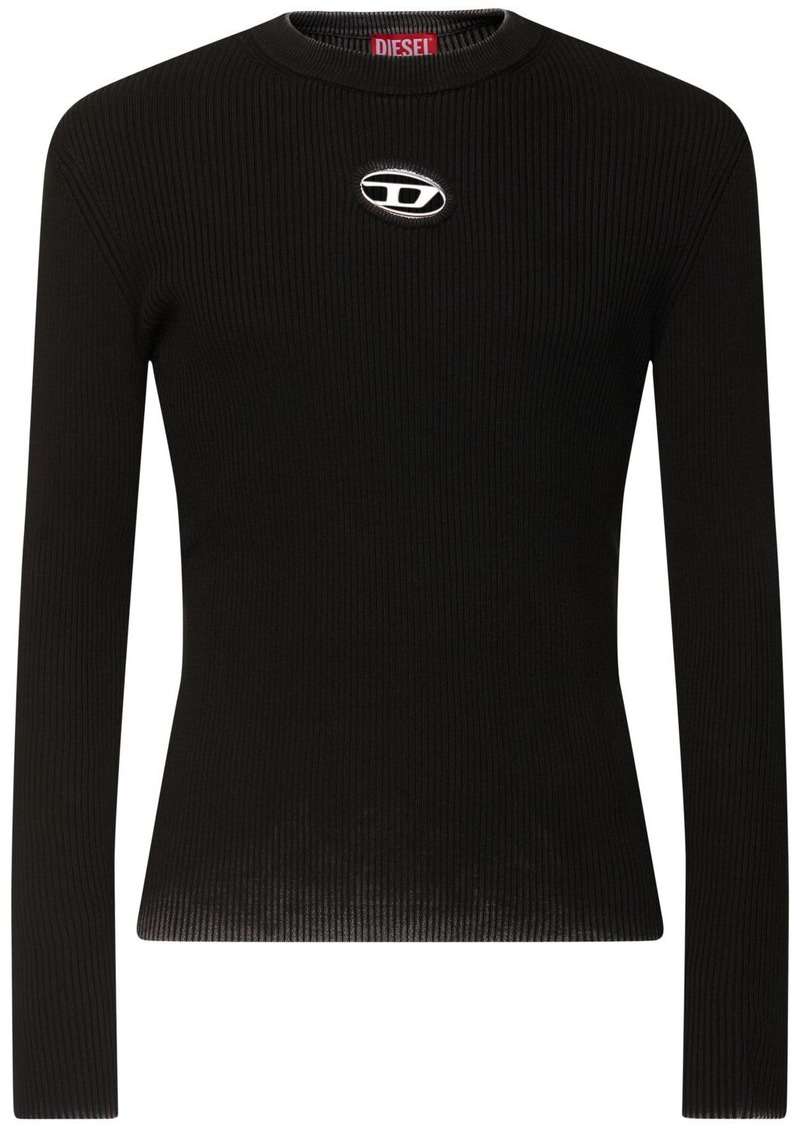 Diesel K-darin Knit Long Sleeve Crewneck Shirt