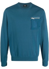 Diesel K-Navajo chest pocket sweatshirt