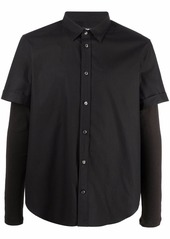 Diesel S-Marley-A layered shirt