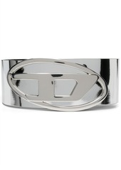 Diesel logo-buckle wide belt