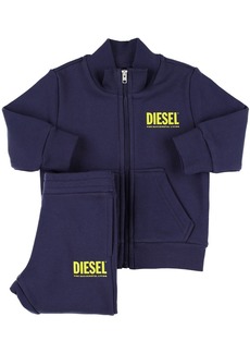 Diesel Logo Cotton Sweatshirt & Sweatpants