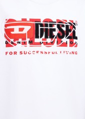 Diesel Logo Cotton Terry Sweatshirt