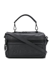 Diesel logo embossed camera bag