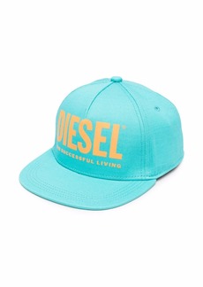 Diesel logo embroidered cap