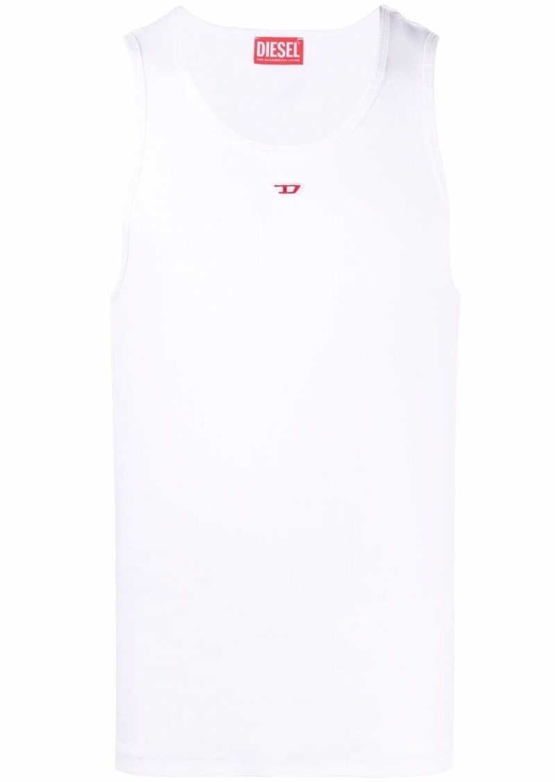 Diesel T-Lifty-D logo-embroidered tank top