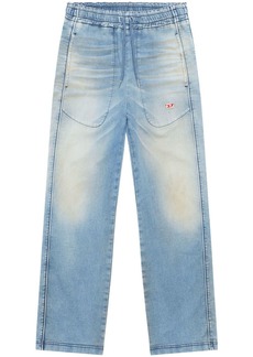 Diesel D-Martians Track 068FK wide-leg jeans