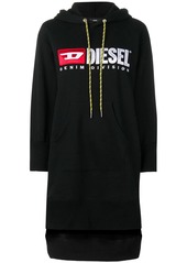 Diesel logo hoodie dress