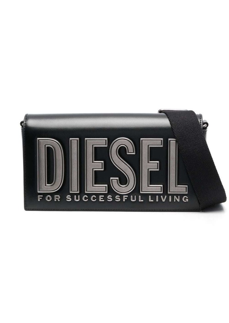 Diesel Biscotto M leather shoulder bag