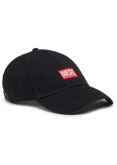 Diesel Corry-Jacq-Wash logo-appliqué baseball cap