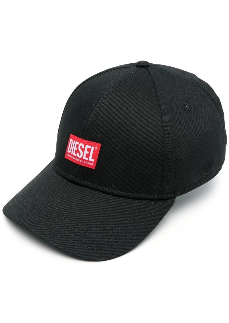 Diesel Corry-Jacq logo-appliqué baseball cap