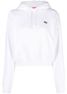 Diesel F-Reggy-Hood-Doval-Pj logo-appliqué cotton hoodie