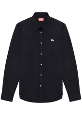 Diesel S-Benny-A logo-appliqué shirt