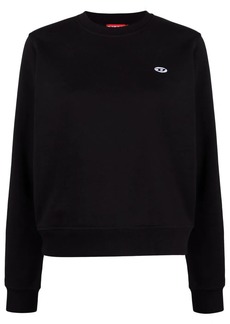 Diesel F-Reggy-Doval-Pj logo-appliqué sweatshirt