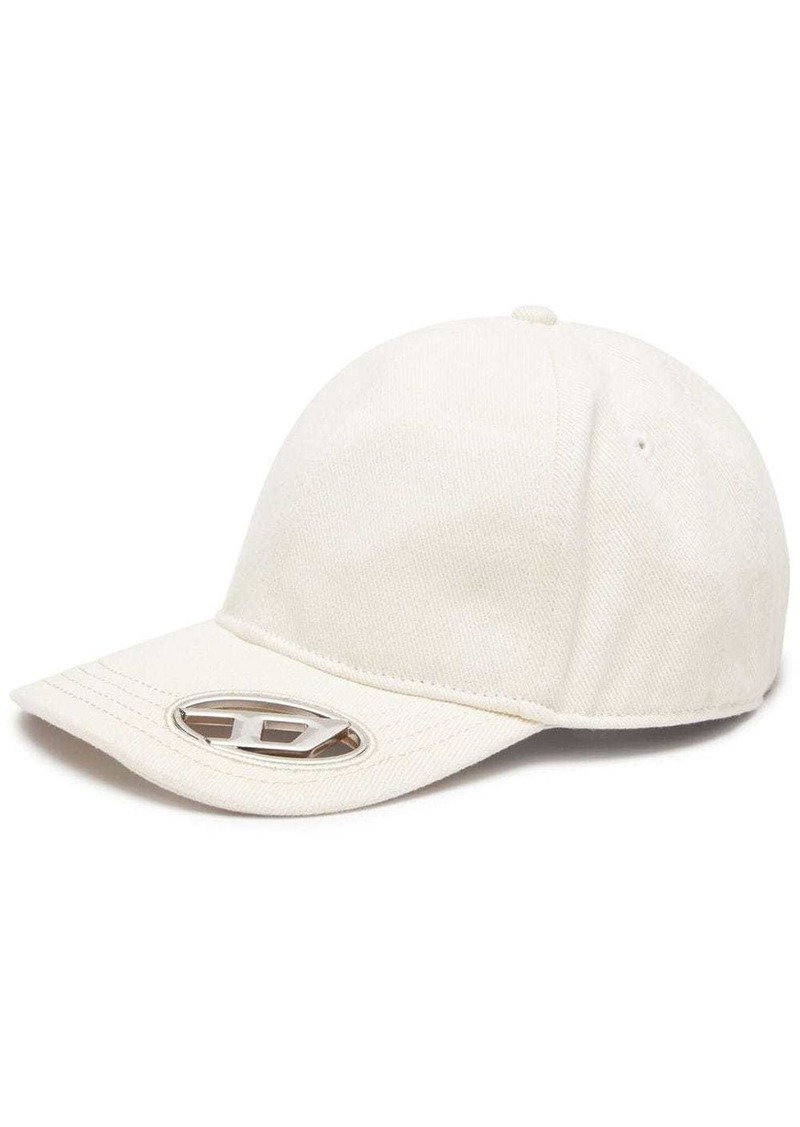 Diesel C-Plak logo-plaque baseball cap