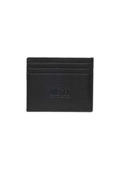 Diesel logo-plaque leather cardholder