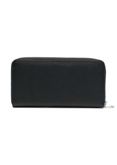 Diesel Continental Zip L logo-plaque leather wallet