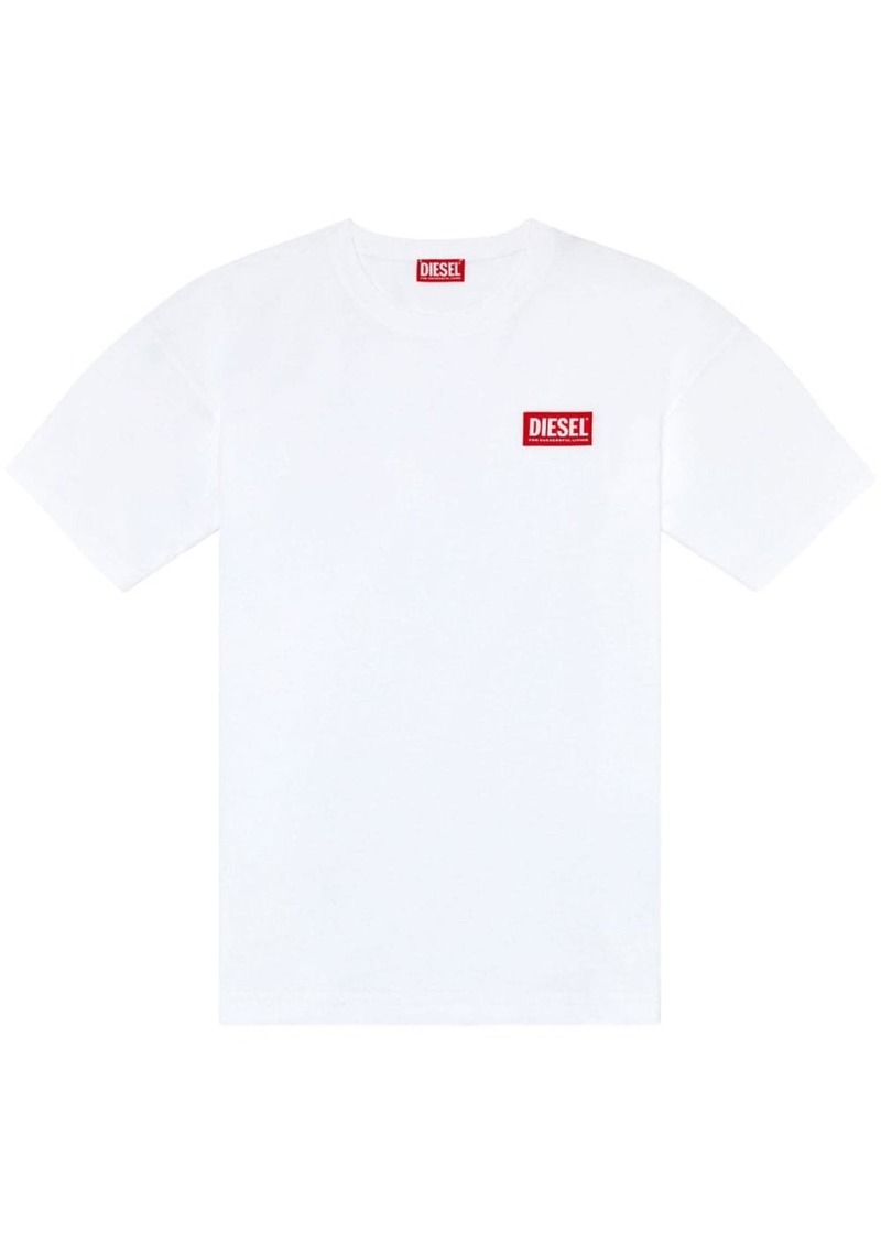 Diesel T-Nlabel-L1 logo-appliqué T-shirt