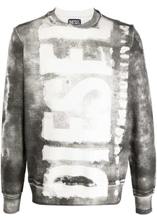 Diesel S-Giny logo-print cotton sweatshirt