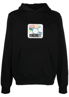Diesel S-Ginn logo-print hoodie