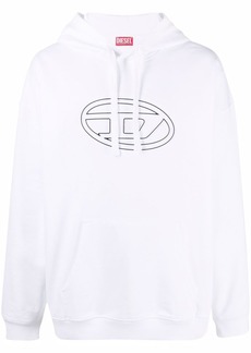 Diesel S-Ummer-Bigoval cotton hoodie
