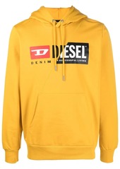 Diesel logo-print pullover hoodie