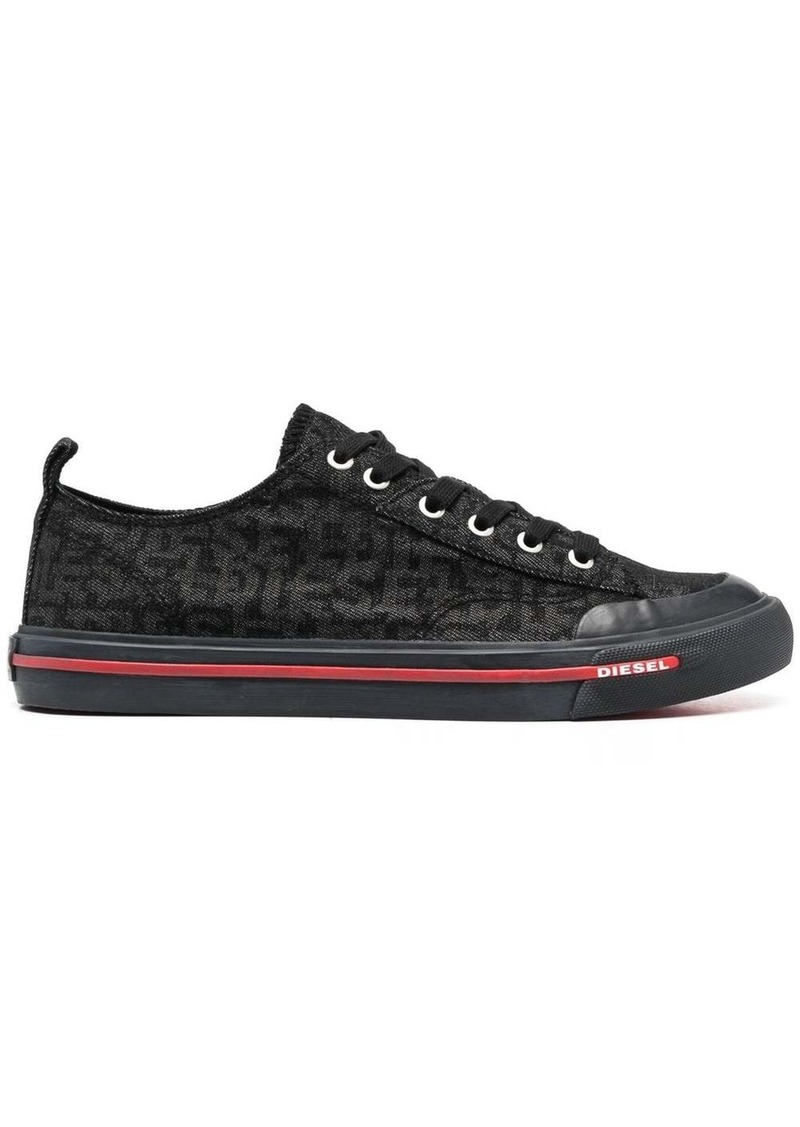 Diesel logo-print sneakers