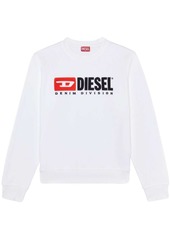 Diesel S-Ginn-Div logo-appliqué sweatshirt