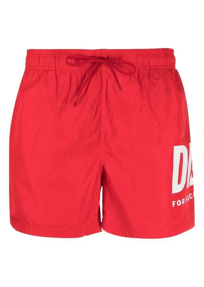 Diesel Bmbx-Nico logo-print swim shorts