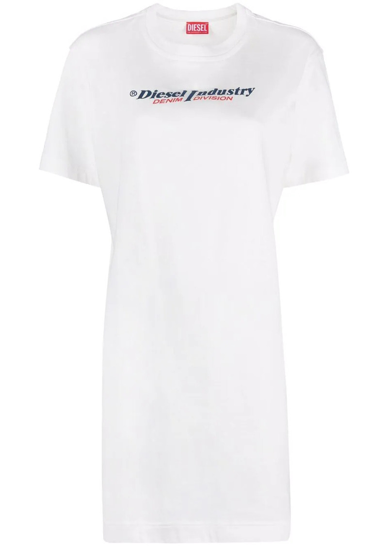 Diesel D-Egor-Ind logo-print T-shirt dress