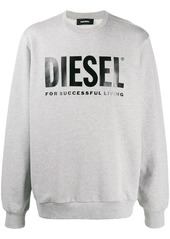 Diesel logo printed sweatshirt
