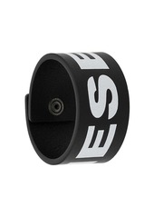Diesel logo strap bracelet