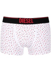 Diesel logo-waistband print boxers