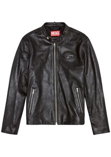 Diesel L-Metalo leather biker jacket