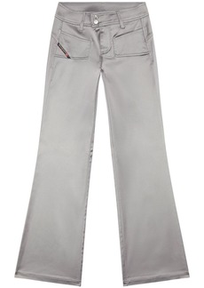 Diesel P-Stell low-rise flared trousers