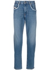 Diesel mid-rise straight-leg jeans